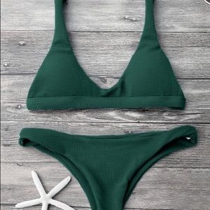 forest green bikini